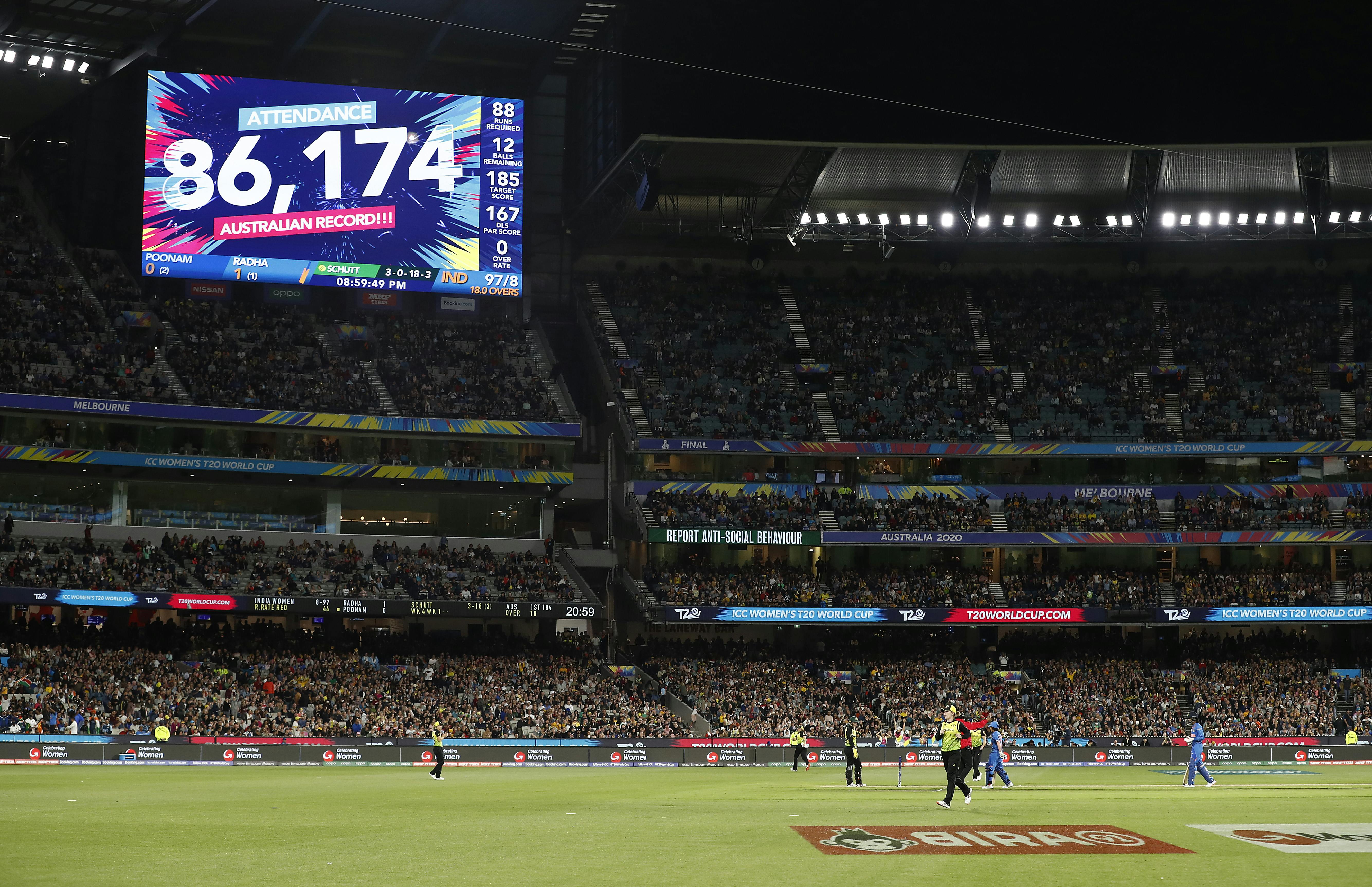 Cricket Australia expects packed stadiums for T20 World Cup