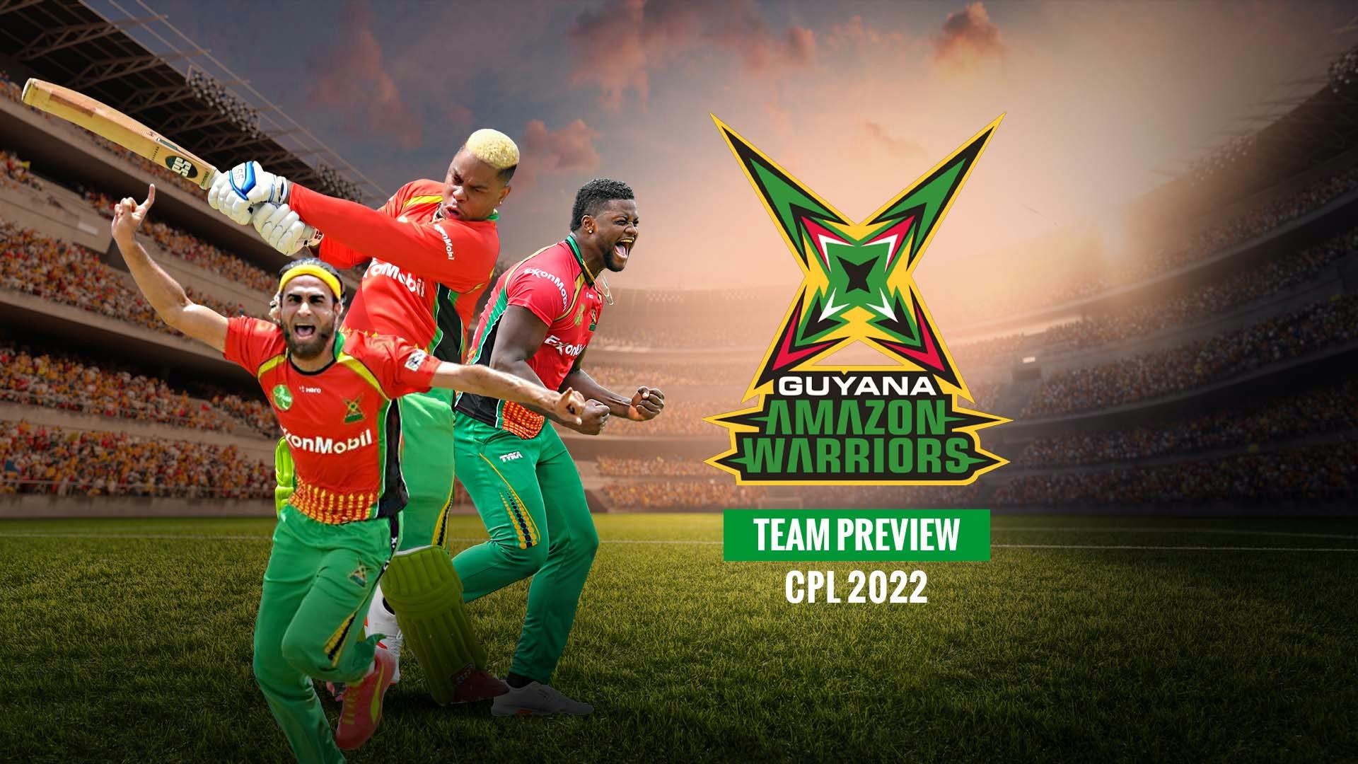 Stars to feature for the Guyana  Warriors in CPL 2023
