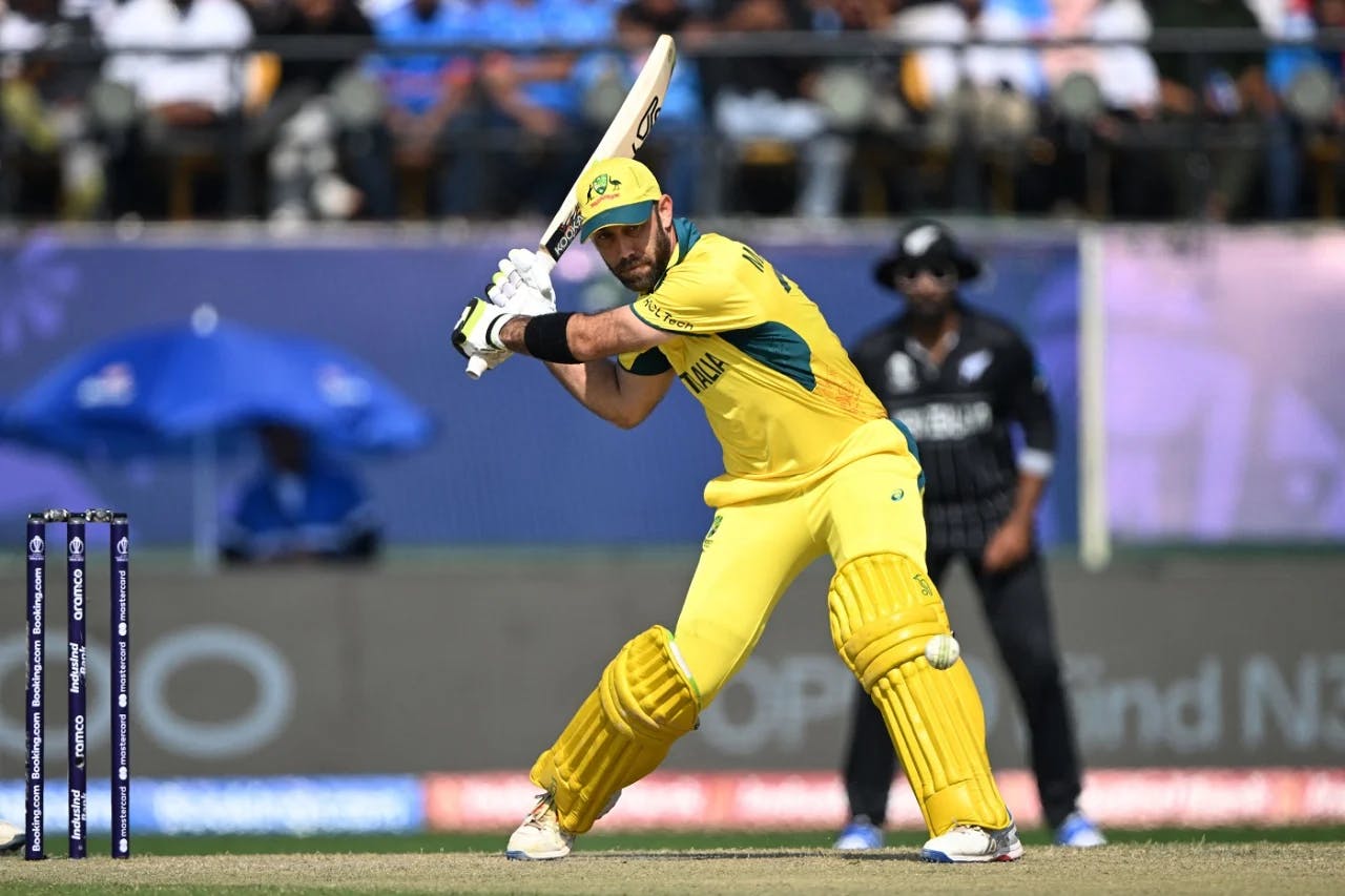 Glenn Maxwell out of England game after falling off golf buggy