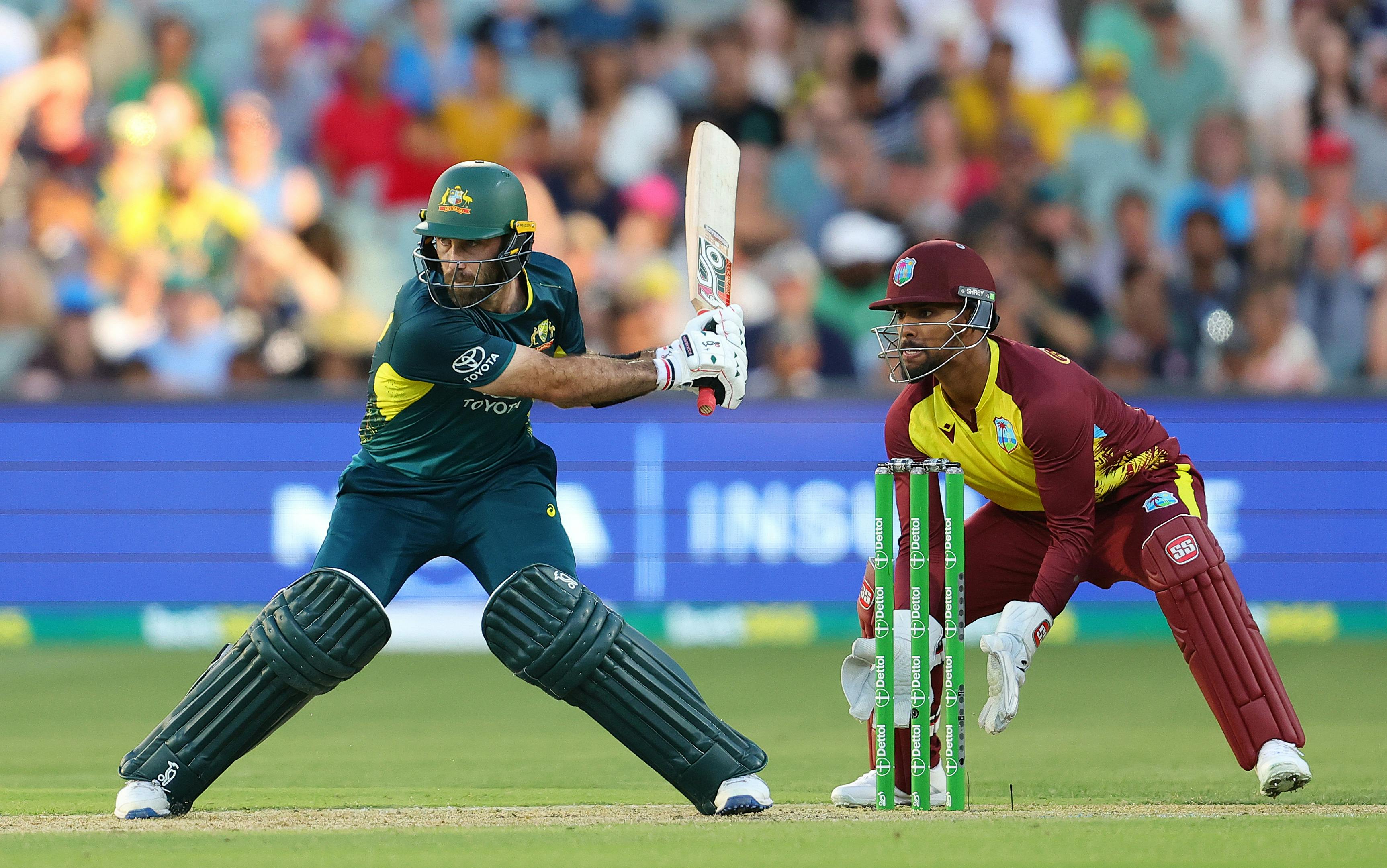 Glenn Maxwell's 5th T20I Ton Hands Australia The Series | West Indies ...